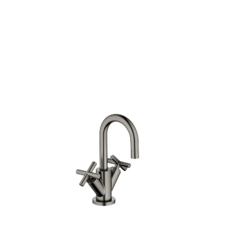 Dornbracht-TARA.-Waschtisch-Einlochbatterie-mit Ablaufgarnitur-Ausladung 100mm-Dark Platinum gebürstet, 22302892-99 Galeriebild 1